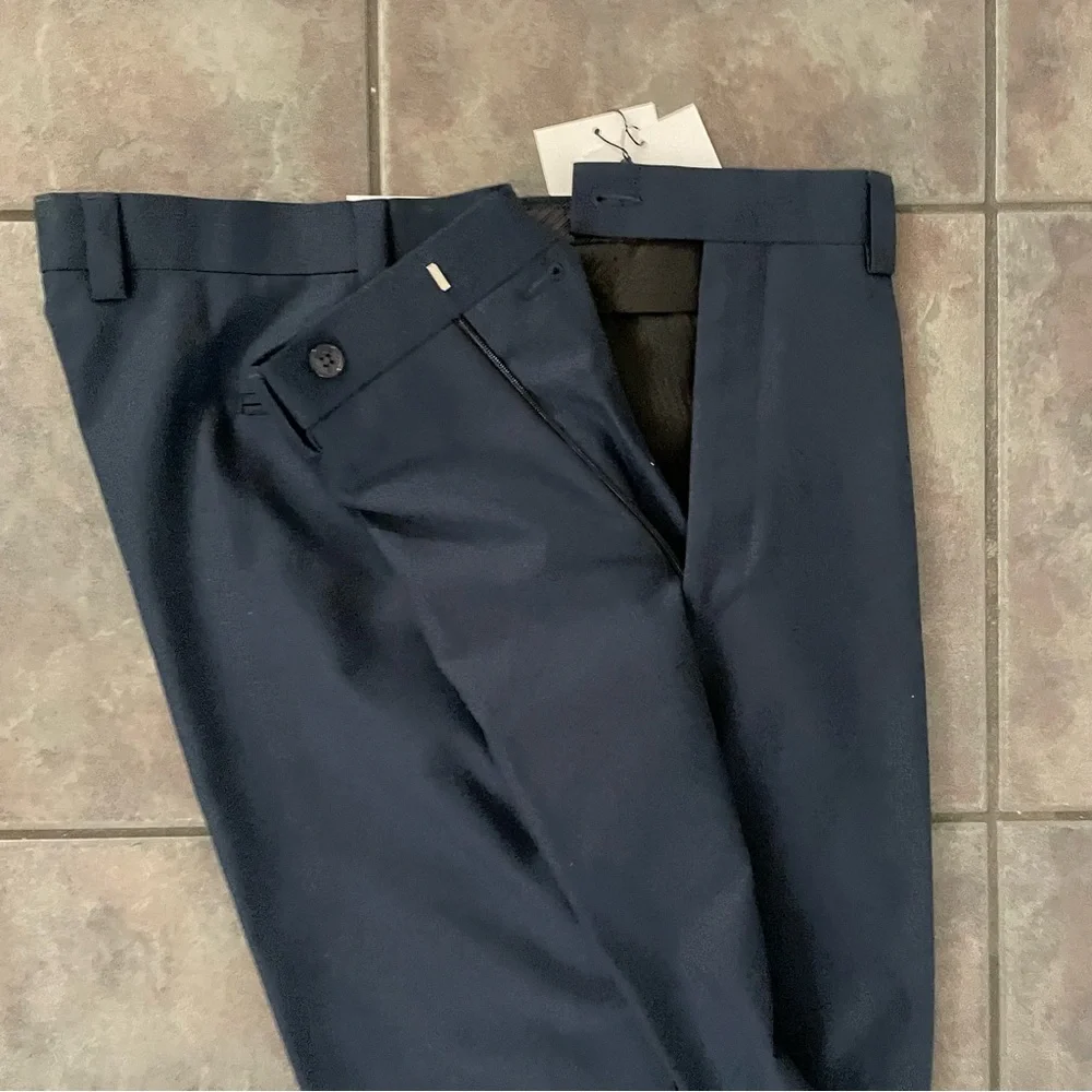 Calvin Klein Flat‎ Front Pant Suit Separates 38x32 Style JRDLP Fabric S8W0041
